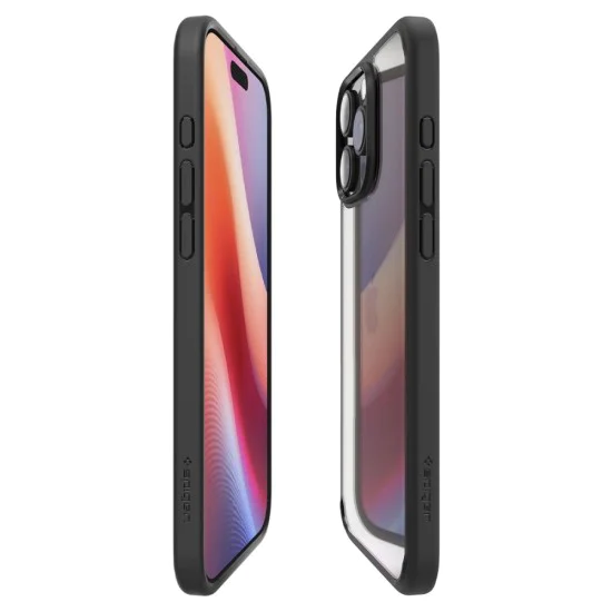 Калъф за iPhone 16 Pro Max - Spigen - Ultra Hybrid - Matte Black