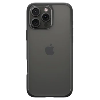 Калъф за iPhone 16 Pro Max - Spigen - Ultra Hybrid - Matte Black