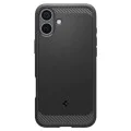 Калъф за iPhone 16 Plus - Spigen - Rugged Armor MagSafe - матово черен