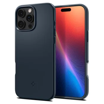 Калъф за iPhone 16 Pro Max - Spigen Thin Fit MagSafe - Metal Slate