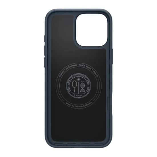 Калъф за iPhone 16 Pro Max - Spigen Thin Fit MagSafe - Metal Slate