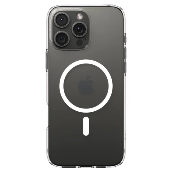 Калъф за iPhone 16 Pro - Spigen Liquid Crystal MagSafe - Clear