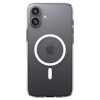 Калъф за iPhone 16 Plus - Spigen Liquid Crystal MagSafe - Clear