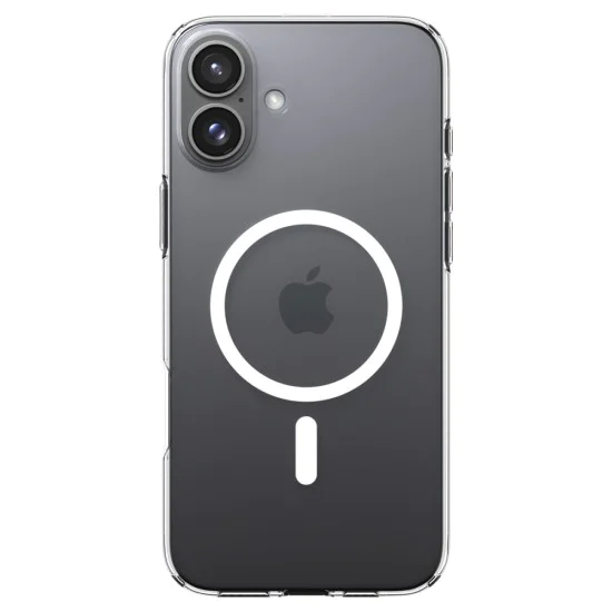 Калъф за iPhone 16 Plus - Spigen Liquid Crystal MagSafe - Clear