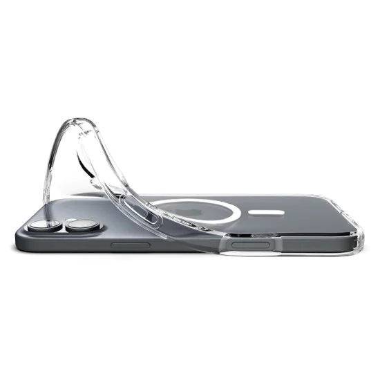 Калъф за iPhone 16 Plus - Spigen Liquid Crystal MagSafe - Clear