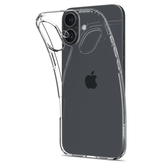 Калъф за iPhone 16 Plus - Spigen Liquid Crystal - Crystal Clear