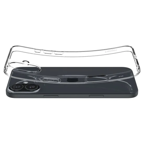 Калъф за iPhone 16 Plus - Spigen Liquid Crystal - Crystal Clear