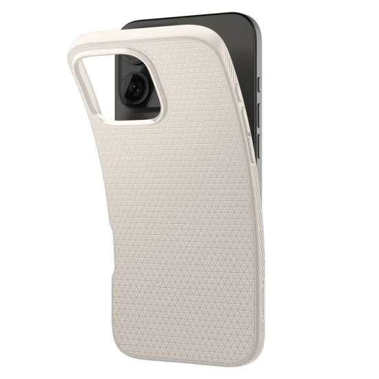 Калъф за iPhone 16 Pro - Spigen Liquid Air - Natural Titanium