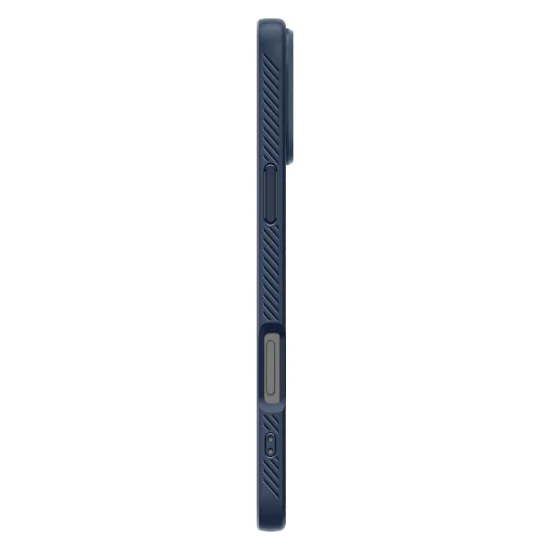 Калъф за iPhone 16 Pro - Spigen Liquid Air - Navy Blue