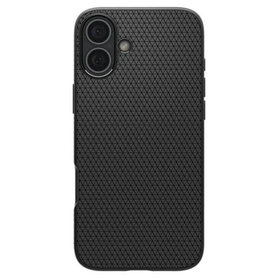 Калъф за iPhone 16 Plus - Spigen Liquid Air - Matte Black