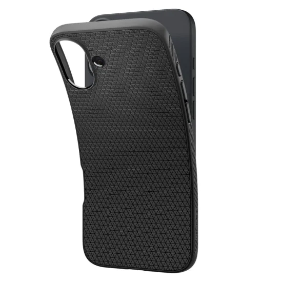Калъф за iPhone 16 Plus - Spigen Liquid Air - Matte Black