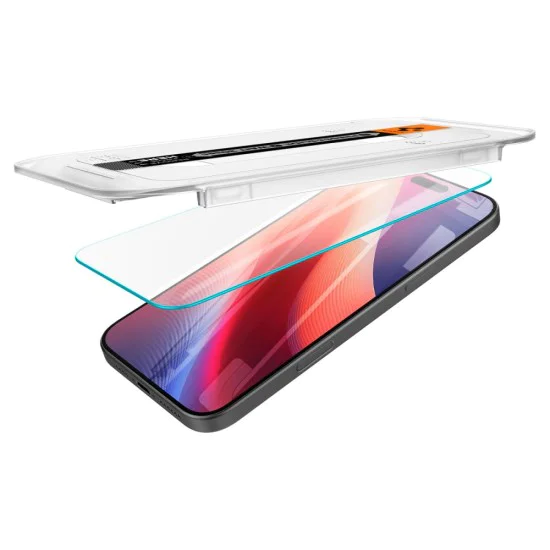 Протектор за iPhone 16 Pro Max (комплект от 2) - Spigen Glas.tR EZ FIT - Clear