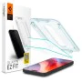 Протектор за iPhone 16 Pro Max (комплект от 2) - Spigen Glas.tR EZ FIT - Clear