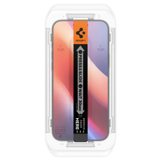 Протектор за iPhone 16 Pro Max (комплект от 2) - Spigen Glas.tR EZ FIT - Privacy