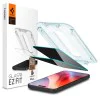 Стъклен протектор за iPhone 16 Pro, iPhone 17, iPhone 17 Pro (комплект от 2) - Spigen Glas.tR EZ FIT - Privacy