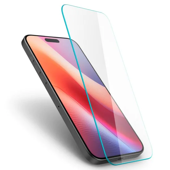 Протектор за iPhone 15 / iPhone 16 - Spigen Glas.tR Slim - Clear
