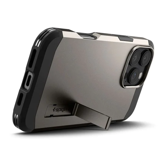 Калъф за iPhone 16 Pro - Spigen - Tough Armor MagSafe - Gunmetal