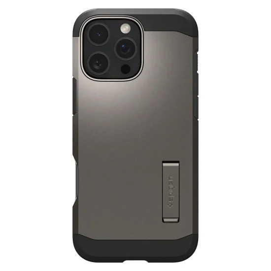Калъф за iPhone 16 Pro Max - Spigen - Tough Armor MagSafe - Gunmetal
