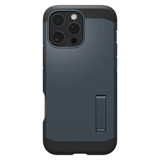 Калъф за iPhone 16 Pro - Spigen - Tough Armor MagSafe - Metal Slate
