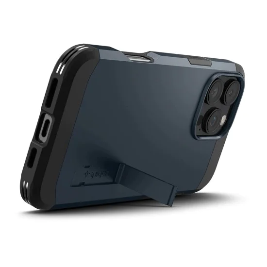 Калъф за iPhone 16 Pro Max - Spigen - Tough Armor MagSafe - Metal Slate