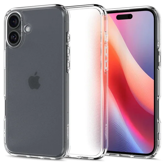 Калъф за iPhone 16 - Spigen - Ultra Hybrid - Clear