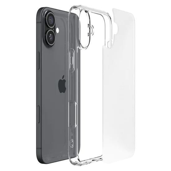 Калъф за iPhone 16 - Spigen - Ultra Hybrid - Clear