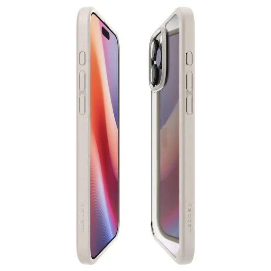 Калъф за iPhone 16 Pro Max - Spigen - Ultra Hybrid - Natural Titanium