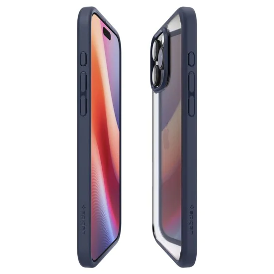 Калъф за iPhone 16 Pro Max - Spigen - Ultra Hybrid - Navy Blue