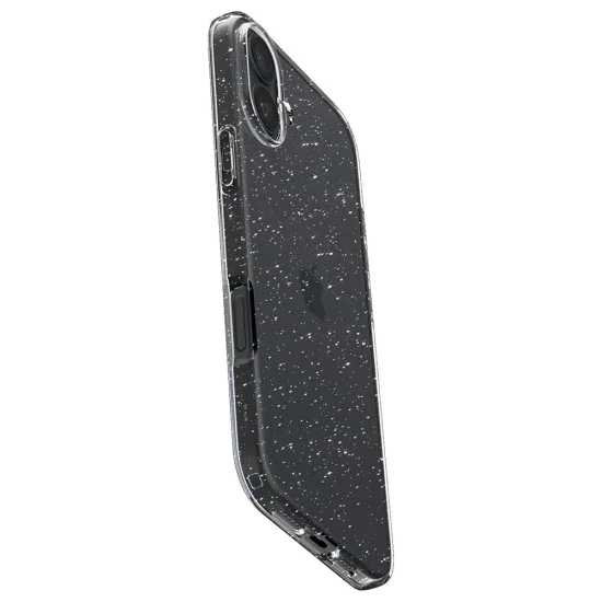 Калъфове за iPhone 16 Plus - Spigen Liquid Crystal Glitter - Crystal Quartz