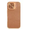 Калъф за iPhone 16 - Nillkin Qin Prop Leather Case - кафяв