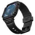 Протектор за Apple Watch 10 42mm + каишка - Spigen - Rugged Armor Pro - Matte Black