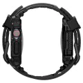 Протектор за Apple Watch 10 42mm + каишка - Spigen - Rugged Armor Pro - Matte Black