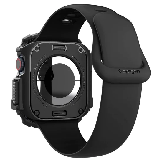 Протектор за Apple Watch 10 42 мм - Spigen - Rugged Armor - черен