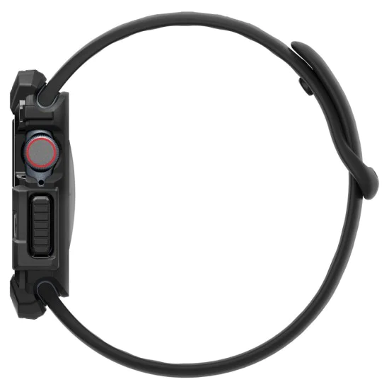 Протектор за Apple Watch 10 42 мм - Spigen - Rugged Armor - черен