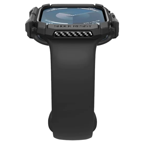 Протектор за Apple Watch 10 42 мм - Spigen - Rugged Armor - черен