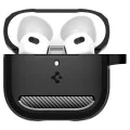 Калъф за Apple AirPods 4 - Spigen - Rugged Armor - матово черен