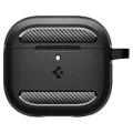 Калъф за Apple AirPods 4 - Spigen - Rugged Armor - матово черен