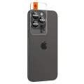 Протектор с камера за iPhone 14 Pro / Pro Max / 15 Pro / Pro Max / 16 Pro / Pro Max (комплект 2) - Spigen Glas.tR Optik EZ Fit Pro - Черен