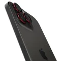 Протектор с камера за iPhone 14 Pro / Pro Max / 15 Pro / Pro Max / 16 Pro / Pro Max (комплект 2) - Spigen Glas.tR Optik EZ Fit Pro - Черен