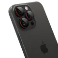 Протектор с камера за iPhone 14 Pro / Pro Max / 15 Pro / Pro Max / 16 Pro / Pro Max (комплект 2) - Spigen Glas.tR Optik EZ Fit Pro - Черен