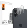 Протектор за камера за iPhone 16 / iPhone 16 Plus (комплект 2) - Spigen Glas.tR Optik - Clear