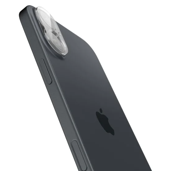 Протектор за камера за iPhone 16 / iPhone 16 Plus (комплект 2) - Spigen Glas.tR Optik - Clear