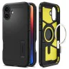 Калъф за iPhone 16 - Spigen - Tough Armor MagSafe - черен