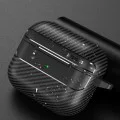 Калъф за AirPods 3 - CarbonFiber - черен
