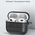 Калъф за AirPods 3 - CarbonFiber - черен