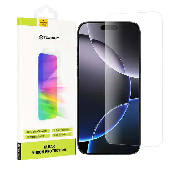 Протектор за IPhone 16 Pro Max - Clear Vision Glass - Прозрачен