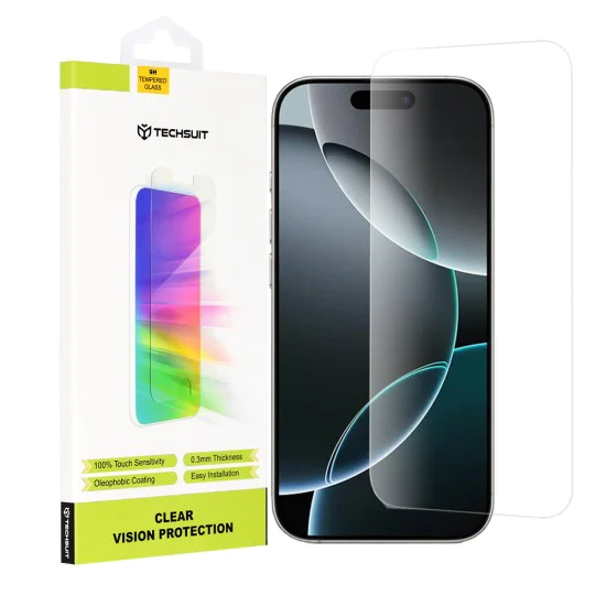 Протектор за IPhone 16 Pro - Clear Vision Glass - Прозрачен
