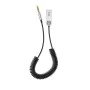 Адаптер за допълнителен жак за Bluetooth - Baseus Wireless Audio BA01 (CABA01-01) - черен