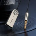 Адаптер за допълнителен жак за Bluetooth - Baseus Wireless Audio BA01 (CABA01-01) - черен