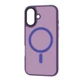 Калъф за iPhone 16 Plus - HaloFrost MagSafe MagSafe Series - Deep Purple